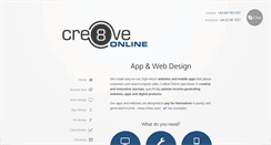 Desktop Screenshot of cre8veonline.com